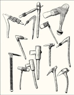 Stone axes from the Later Stone Age