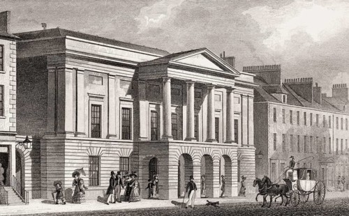 Assembly Rooms, George Street, Edinburgh, Scotland, 19th century, from Modern Athens by Th. H.