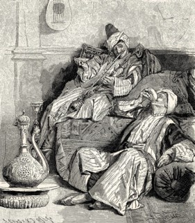 BOOK OF THE MINSTREL, Buch des Sängers, West-eastern Diwan, West-östlicher Divan, poem by Johann