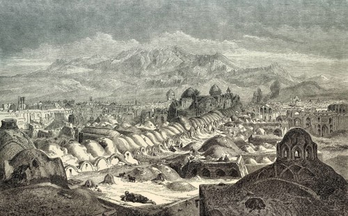 Historical Bazaar of Kashan, Isfahan province, Iran, 19th century