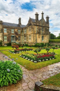 Manor house with gardens, Muckross House & Gardens, Killarney National Park, Ring of Kerry scenic