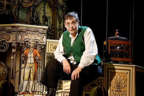 Katharina Thalbach during the photo rehearsal for SAUERKOHL AND MISDEEDS, a musical Wilhelm bush