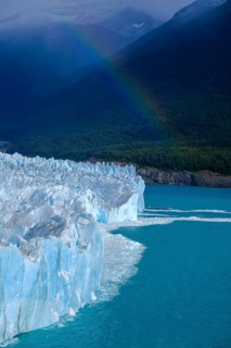 El Calafate, Patagonia, Argentina, Perito Moreno Glacier in Los Glaciares National Park. The Perito