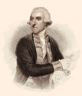 Samuel Hood, 1. Viscount Hood, 1724-1816, britischer Admiral