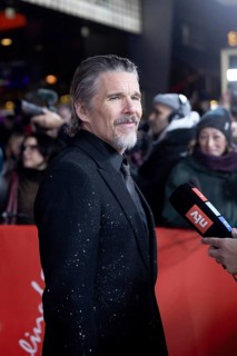 Ethan Hawke on the Red Carpet in front of the premiere of The Weight at the Berlinale at the Zoo