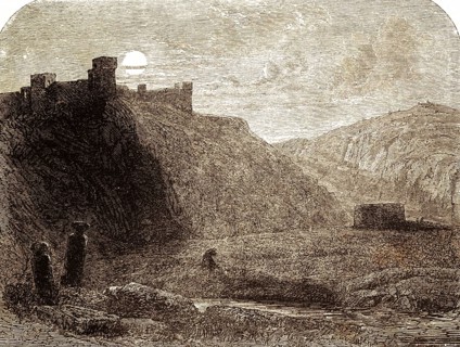 Hakeldama in the valley south of Jerusalem, the Acts of the Apostles, chapter 1, verse 19, New
