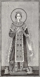 Agnes of Rome, church of Saint Agnes Outside the Walls, Rome, Italy, 19th Century