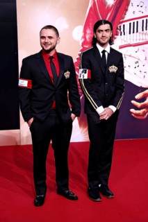 Prince Jackson, Bigi Jackson - the sons of Michael Jackson - International Premiere of MICHAEL,