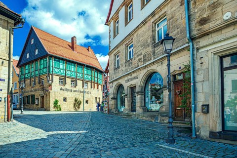Melchior-Otto-Platz in Kronach, Germany