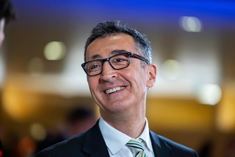 2026 state election in Baden-Württemberg. Election night in the state parliament. Cem Özdemir,
