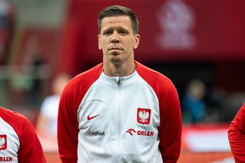 WARSAW, POLAND - JUNE 16, 2023: Friendly football match Poland vs Germany 1:0. Goalkeeper Wojciech