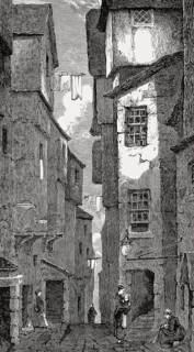 Advocate's Close, Edinburgh, Scotland, 19th century