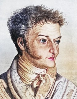 Ernst Theodor Amadeus Hoffman, 1776-1822, German writer and composer, Illustration from the book