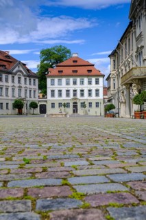 Residenzplatz, Eichstätt, Altmühltal, Upper Bavaria, Bavaria, Germany