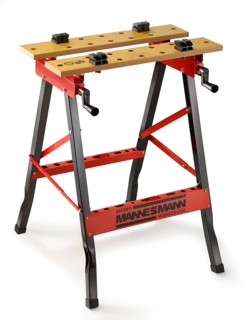 Mannesmann workbench in front of a white background, studio shot