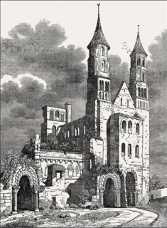 Jumièges Abbey was a Benedictine monastery, Jumièges, Seine-Maritime département, Normandy, France