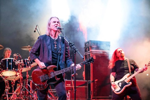 JAROCIN, POLAND - JULY 18, 2025: Jarocin Festival 2025 with rock music. Justin Sullivan during
