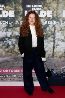 Klara Deutschmann at the premiere of IN LIEBE, EURE HILDE at the cinema in Berlin's Kulturbrauerei,
