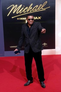 Jackie Jackson at the world premiere of the movie Michael on Uber Platz in Berlin on 10.04.2026