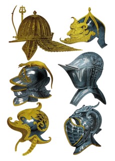 Helmets of the Middle Ages