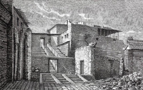 The Palace of Chami, c. 1860, China, from the Sosnowski Voyage through China, The Sosnowski