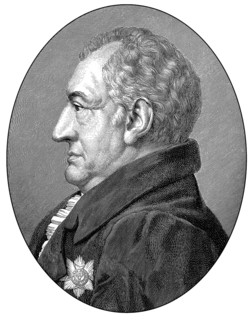 Portrait of Johann Wolfgang von Goethe, 1749 - 1832, a German poet, Portrait von Johann Wolfgang