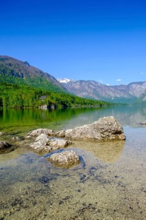 Bohinjsko jezero, Lake Bohinj, Upper Carniola, Slovenia