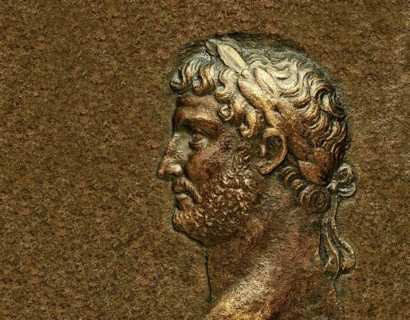 Hadrian or Publius Aelius Hadrianus Augustus, 76 - 138, Roman emperor, digitally edited