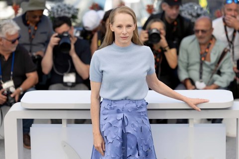 Cannes, France - 15.5.2024: Susanne Wüst during the photocall for SOUND OF FALLING at the 78th