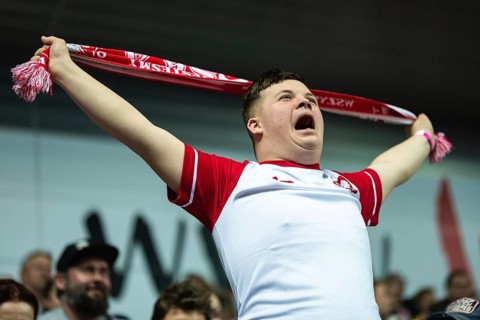 LUBIN, POLAND - MARCH 5, 2026: Women handball match EHF EURO Cup 2026: Poland - Norway. Young
