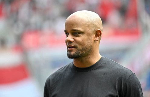 Coach Vincent Kompany FC Bayern Munich FCB Portrait PreZero Arena, Sinsheim, Baden-Württemberg,