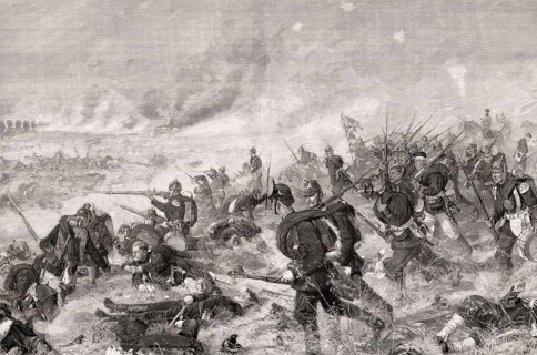 The Battle of Mars-La-Tour on 16 August 1870, Franco-Prussian War