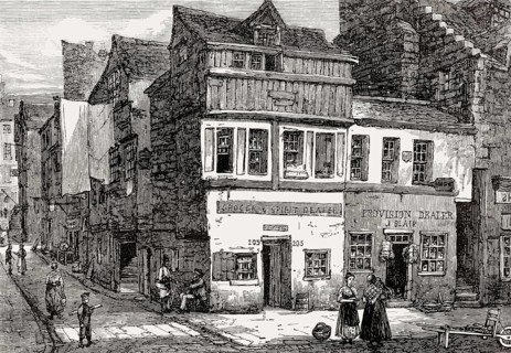 College Wynd, Cowgate, Edinburgh, Scotland, 18th century