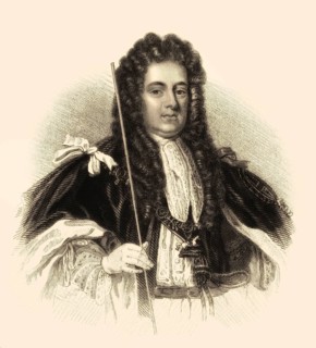 Sidney Godolphin, 1. Earl of Godolphin, 1645-1712, ein führender britischer Politiker