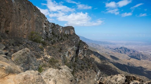 Mountains and views, Jabal Samhan, Oman