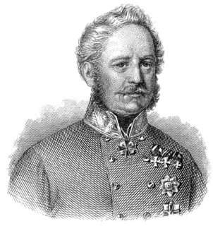 Portrait of Eugen Count Wratislaw von Mittrowitz-Nettolitzky, 1786 - 1867, an Austrian