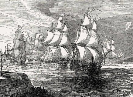 The Battle of Amoy, present-day Xiamen, Xiamen Island, Fujian, First Opium War, 1841