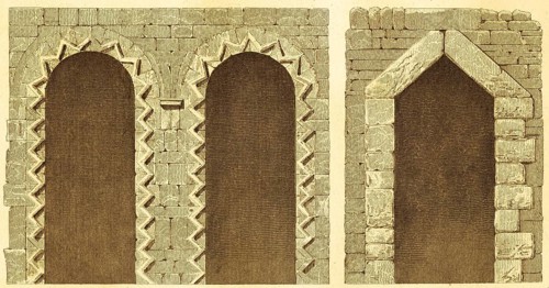 Entrance (right) and doors (left) of Westminster Palace, Palace of Westminster, architecture, stone