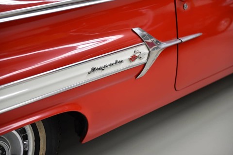 Vintage car, Chevrolet Impala 348 convertible 1960, Rügen Railway and Technology Museum,
