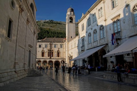 Europe, Croatia, view of Dubrovnik, Dubrovnik, Croatia