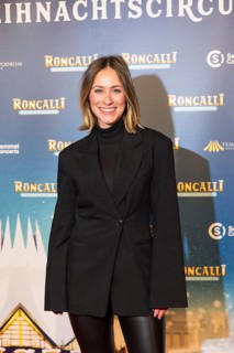 Sina Tkotsch at the premiere of the 20th Original Roncalli Christmas Circus in Berlin's Tempodrom