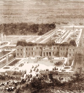 The Château de Vaux-le-Vicomte, a baroque French castle, Maincy, France