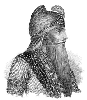 Maharaja Ranjit Singh, 1780 - 1839, the founder of the Sikh Empire, Maharaja Ranjit Singh, 1780 -