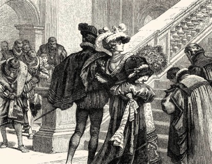 Scene from Götz von Berlichingen by Johann Wolfgang von Goethe