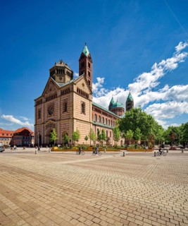Imperial Cathedral, Westwork of Speyer Cathedral, Speyer, Rhineland-Palatinate, Germany