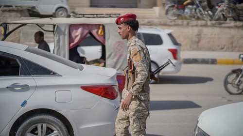 In Southern Yemen on February 5, 2026, the Saudi-backed Yemeni Army deploys security checkpoints in