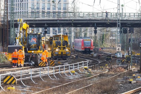 Construction work at Ulm Central Station: Until January 19, 2026, there will be no long-distance