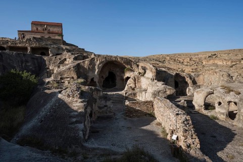Ancient rock city in Uplistsikhe, region Shida Kartli, Georgia