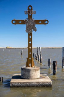 Shell Beach, Louisiana - A monument to those who died in St. Pernard Parish during Hurricane