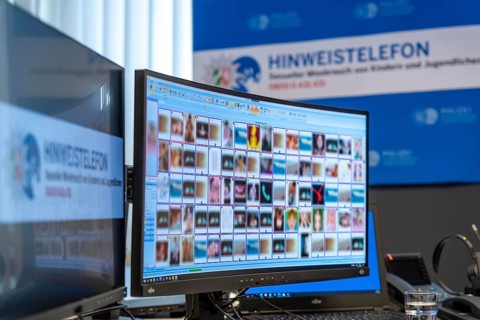 LKA North Rhine-Westphalia information hotline on child abuse and child pornography, press